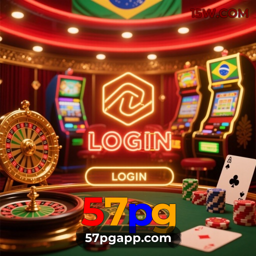 Fluxo de download do app 57pg — referência visual